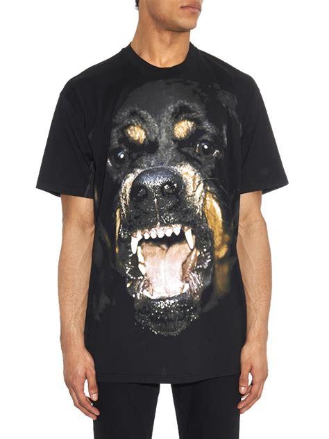 givenchy t shirts on sale|givenchy rottweiler shirt price.